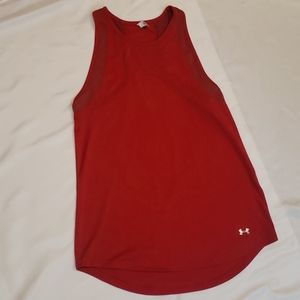 UA Women's Red Racerback tank size Small